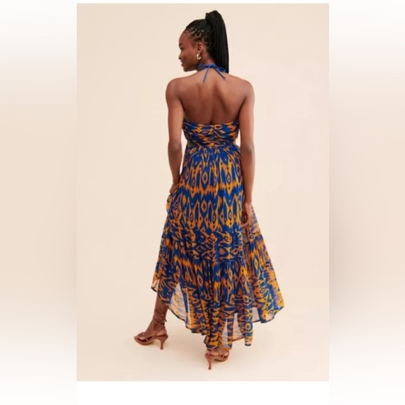 Anthropologie Verb by Pallavi Singhee Cut-Out Midi Dress Size Small - - Picture 8 of 11